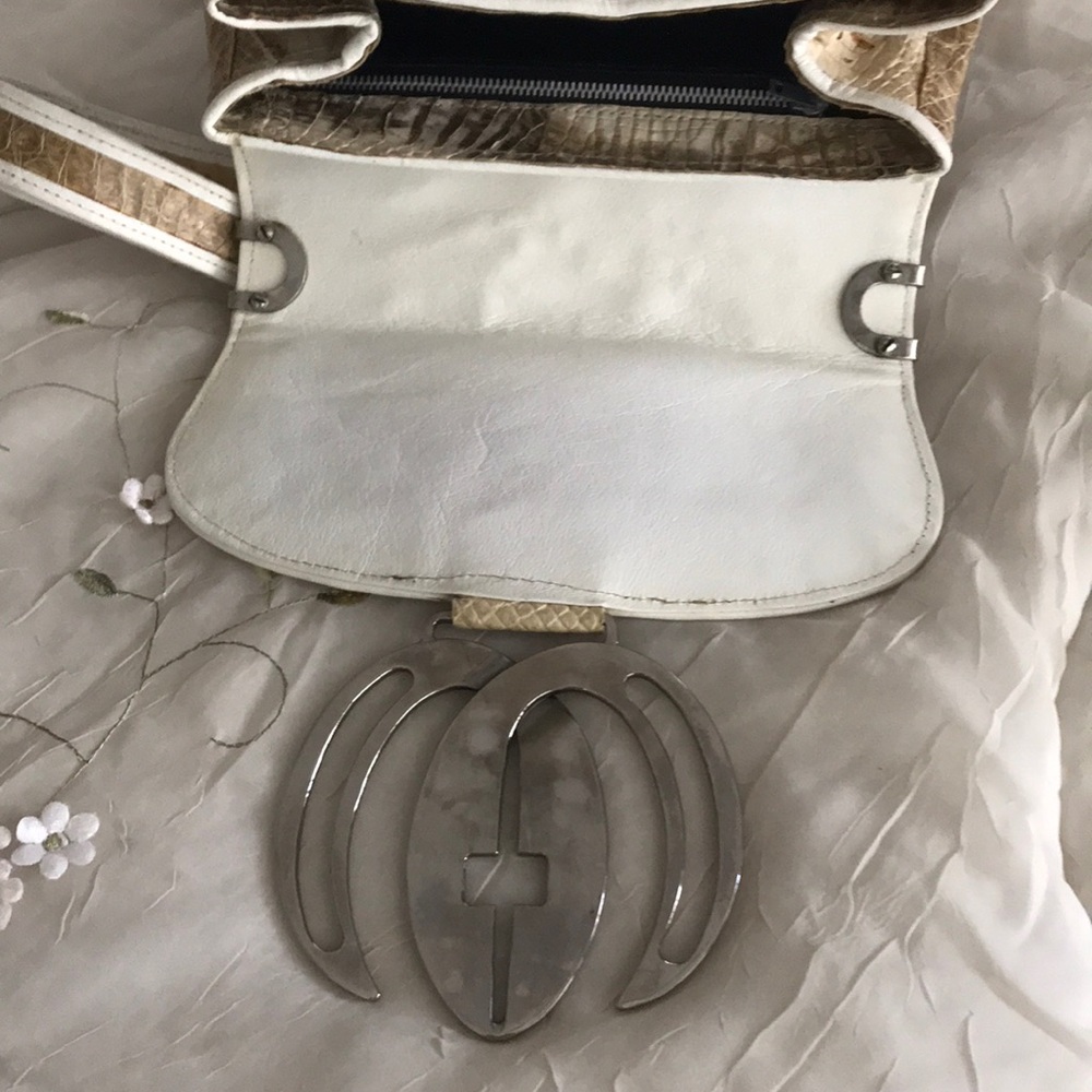 Vintage reptile purse. Unique - Picture 7 of 9